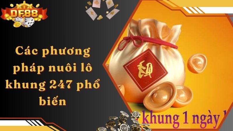 Các phương pháp nuôi lô khung 247 phổ biến